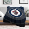 winnipeg jets blanket sherpa blankets throw blankets plush blanket v25 winnipeg jets blanket sherpa blankets throw blankets plush blanket v25