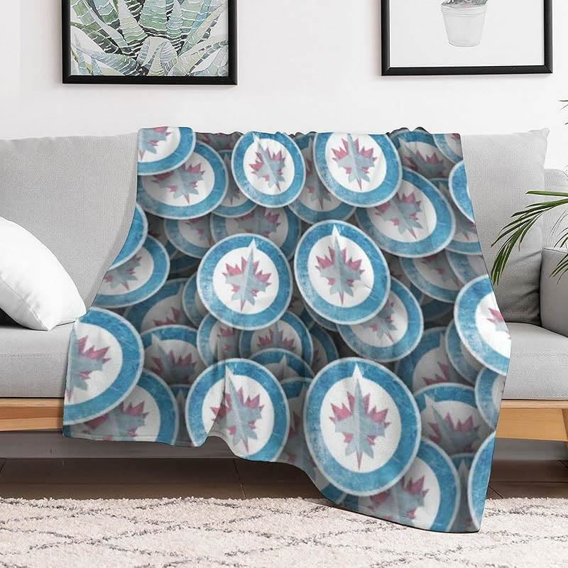 Winnipeg Jets Blankets Fleece Blanket Throw Plush Blankets