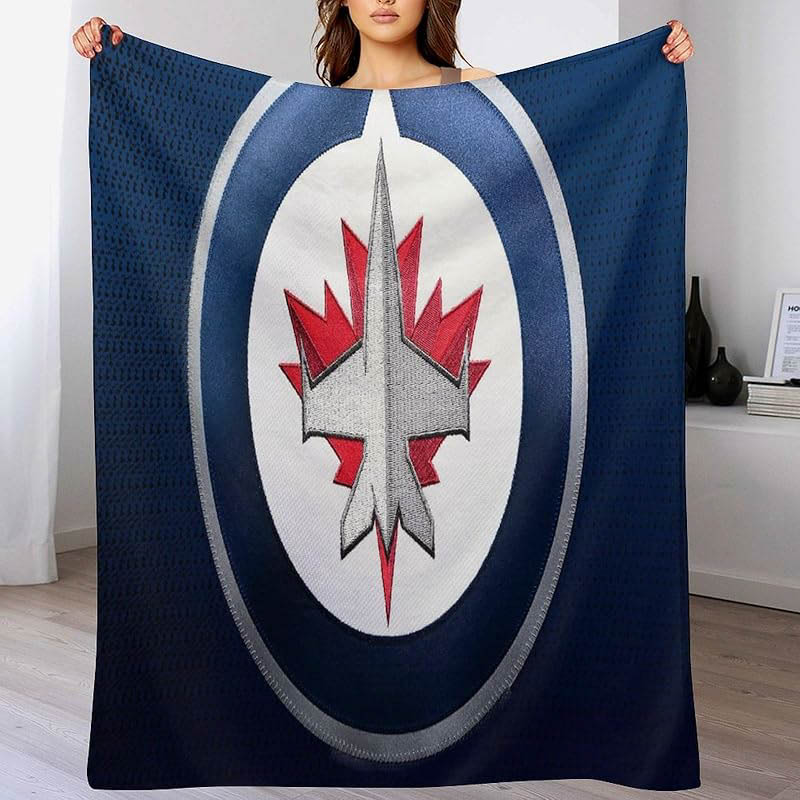 Winnipeg Jets Blankets Fleece Blankets Throw Blanket Plush Blanket