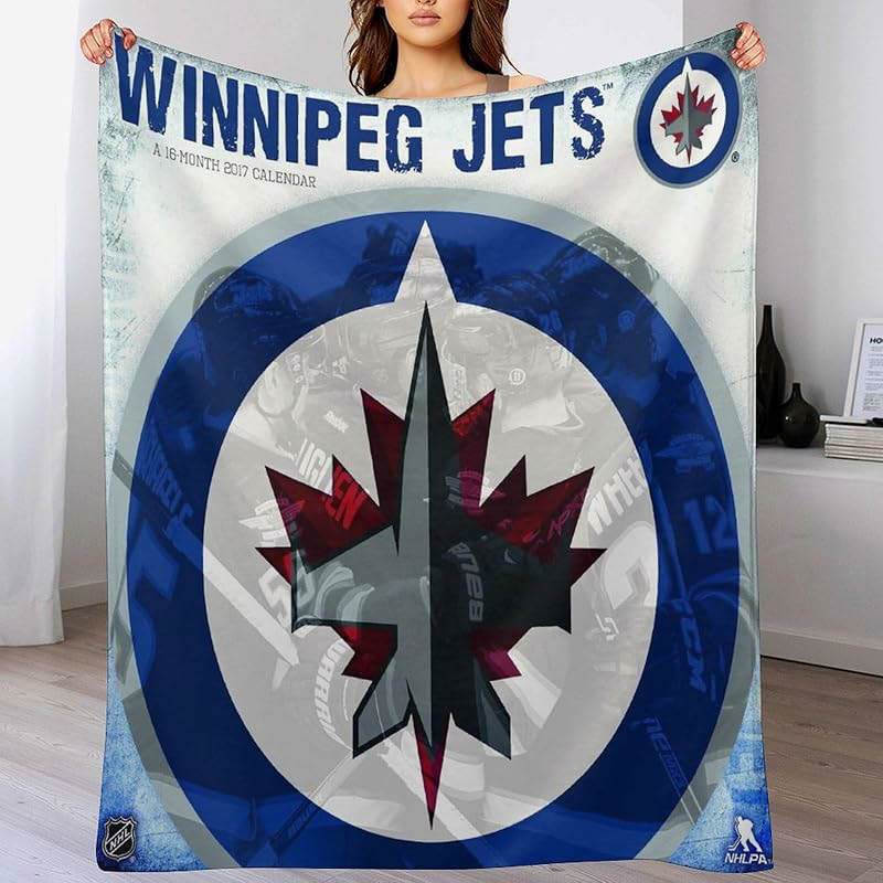 Winnipeg Jets Blankets Fleece Blankets Throw Blankets Plush Blankets