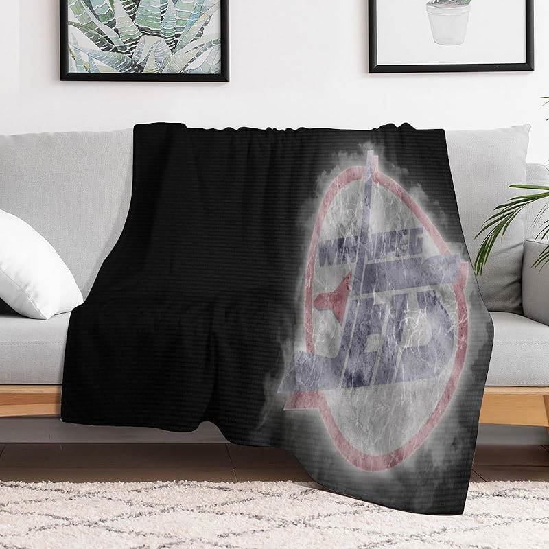 Winnipeg Jets Blankets Sherpa Blanket Throw Blanket Plush Blanket