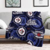 winnipeg jets blankets sherpa blanket throw blanket plush blanket v49 winnipeg jets blankets sherpa blanket throw blanket plush blanket v49
