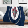 winnipeg jets blankets sherpa blanket throw blanket plush blankets v32 winnipeg jets blankets sherpa blanket throw blanket plush blankets v32