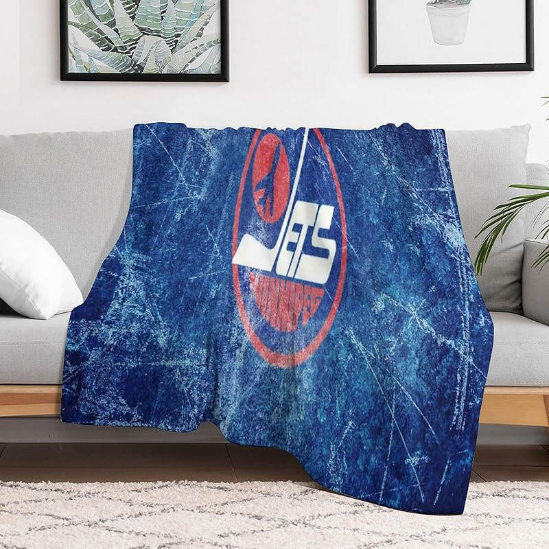 Winnipeg Jets Blankets Sherpa Blanket Throw Blanket Plush Blankets
