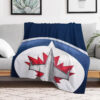 winnipeg jets blankets sherpa blanket throw blankets plush blanket v9 winnipeg jets blankets sherpa blanket throw blankets plush blanket v9