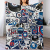 winnipeg jets blankets sherpa blankets throw plush blanket v43 winnipeg jets blankets sherpa blankets throw plush blanket v43