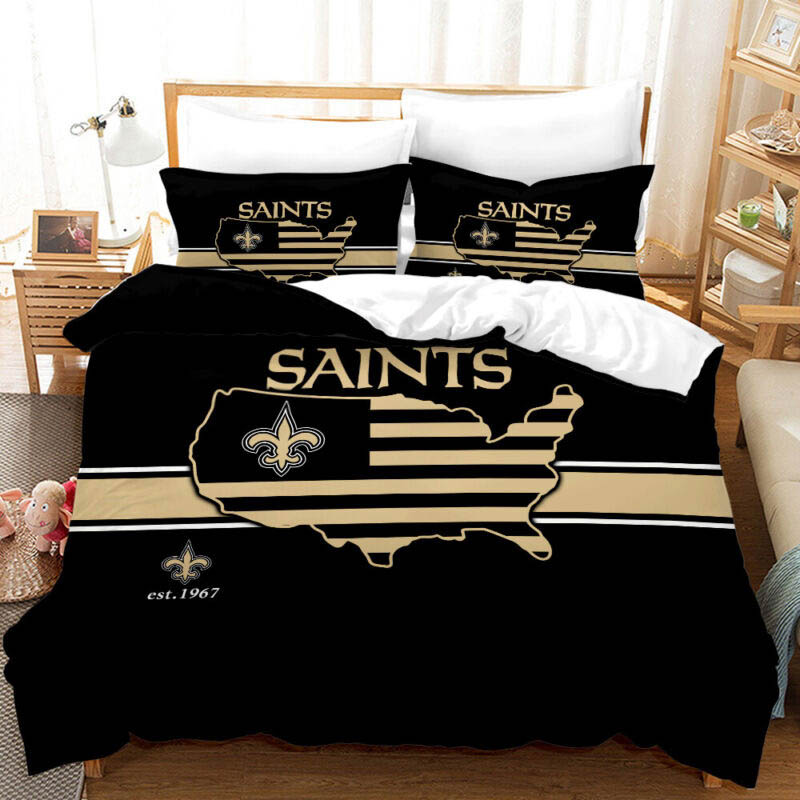 new-orleans-saints-bedding-set-quilt-set-quilts-bedroom-bedding-sets-v81 new orleans saints bedding set quilt set quilts bedroom bedding sets v81